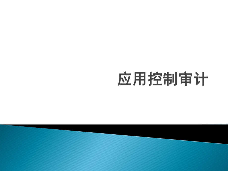 4 應用控制審計_第1頁