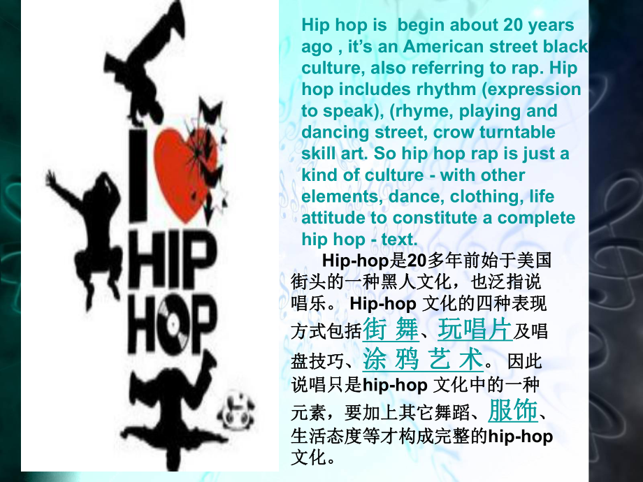 美国hiphop文化ppt