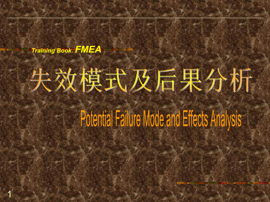 FMEA失效模式及后果分析_第1页