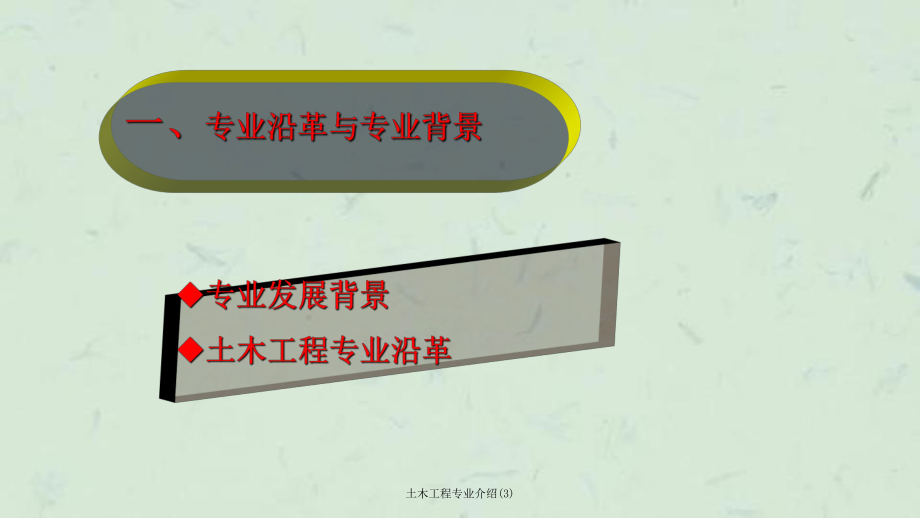 土木工程專業介紹3課件