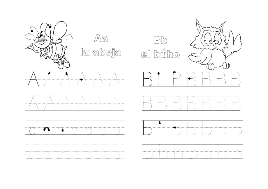 【小学 一年级英语】26个英文字母描红练习(已排版可打印) 共（13页）_第1页