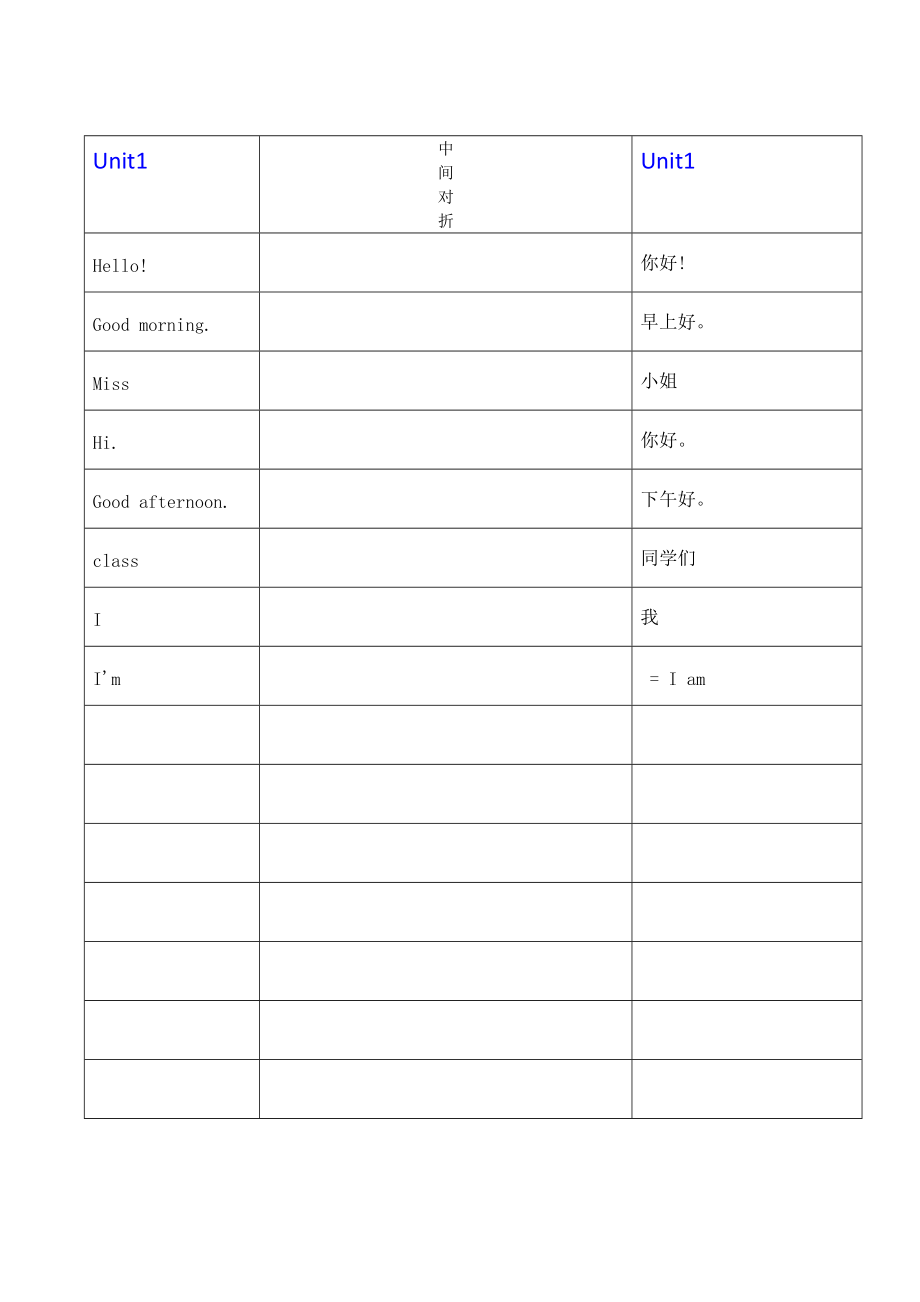 最新苏教译林版英语三年级上册单词默写版_第1页