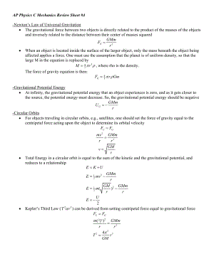 AP Physics C Mechanics Review Sheet #4Typepad Share …：AP物理C力学审查表# 4 TypePad分享…