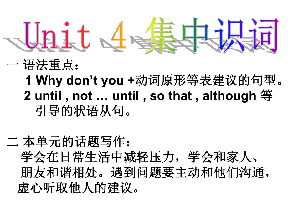 八下Unit 4集中識詞-Helen_第1頁