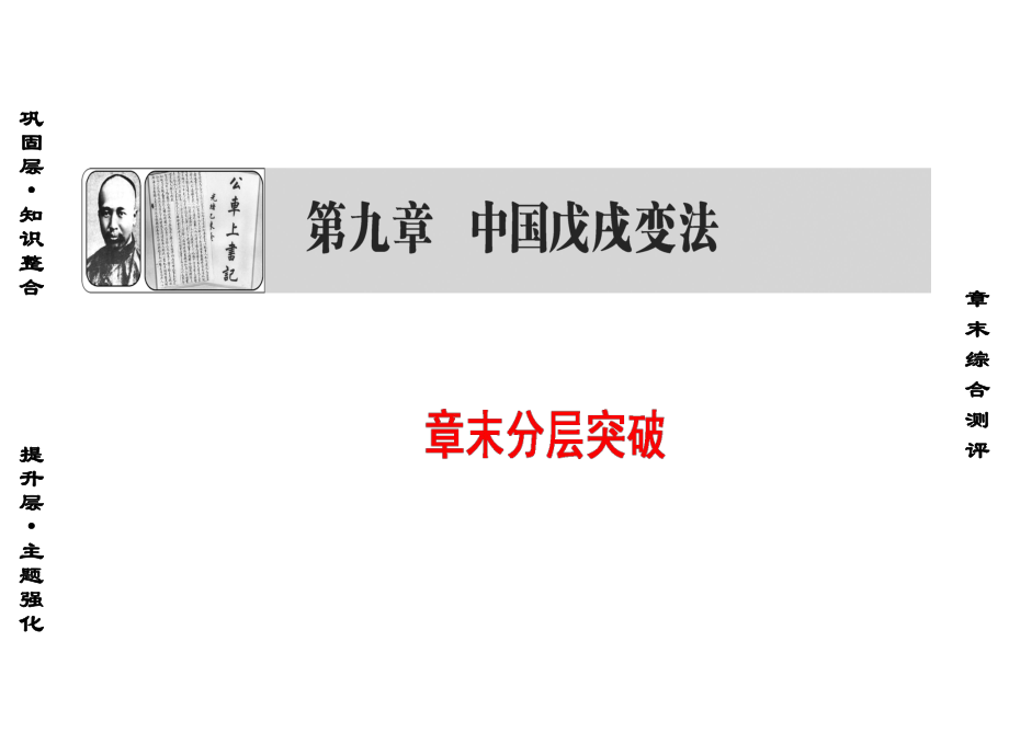 2019北師大版高中歷史選修一課件：第9章 章末分層突破_第1頁