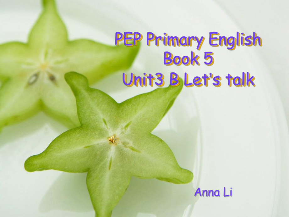 PEP英语五年级上Unit3BLet’s-talk_第1页