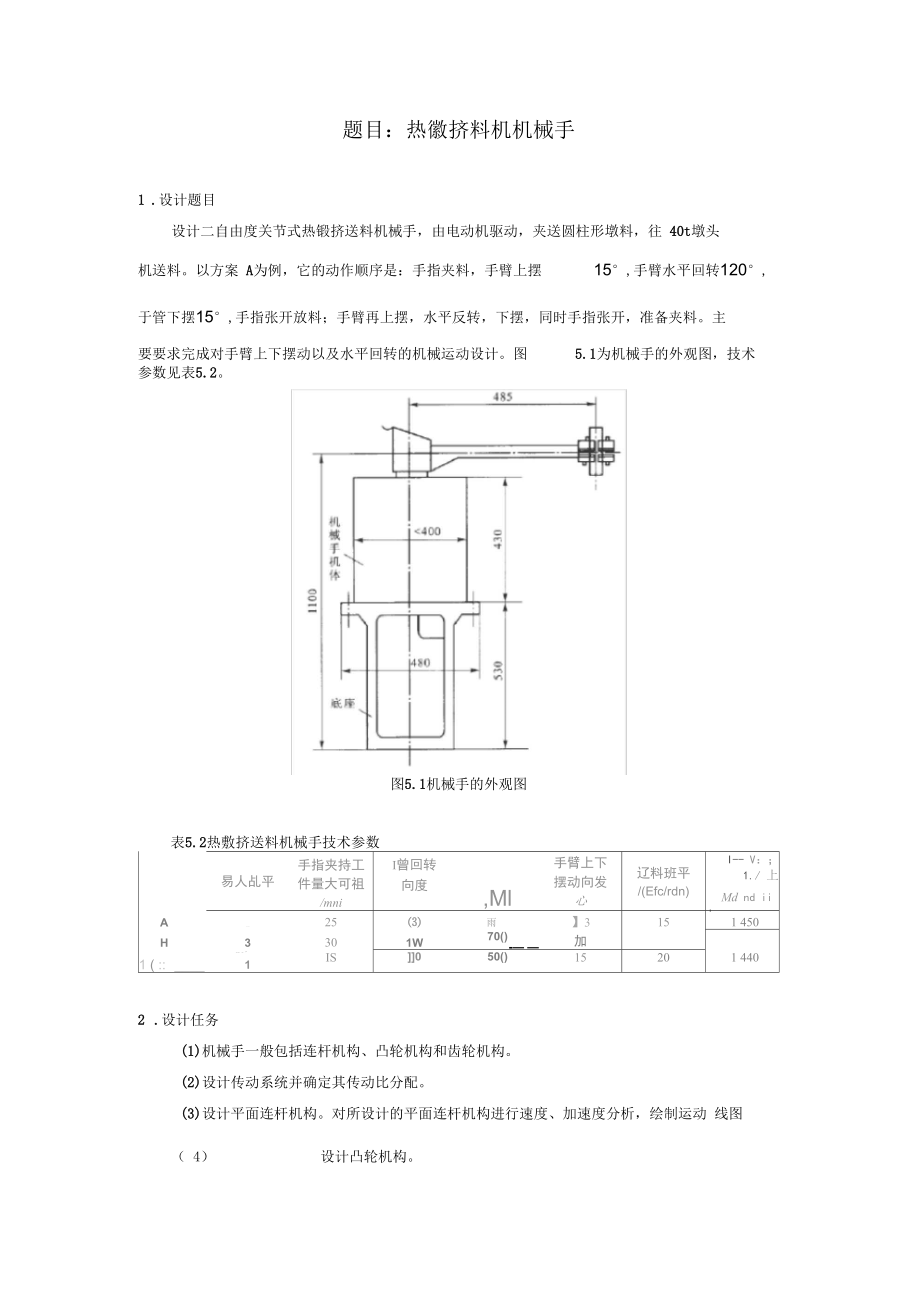 熱鐓擠送料機(jī)械手要點(diǎn)_第1頁(yè)