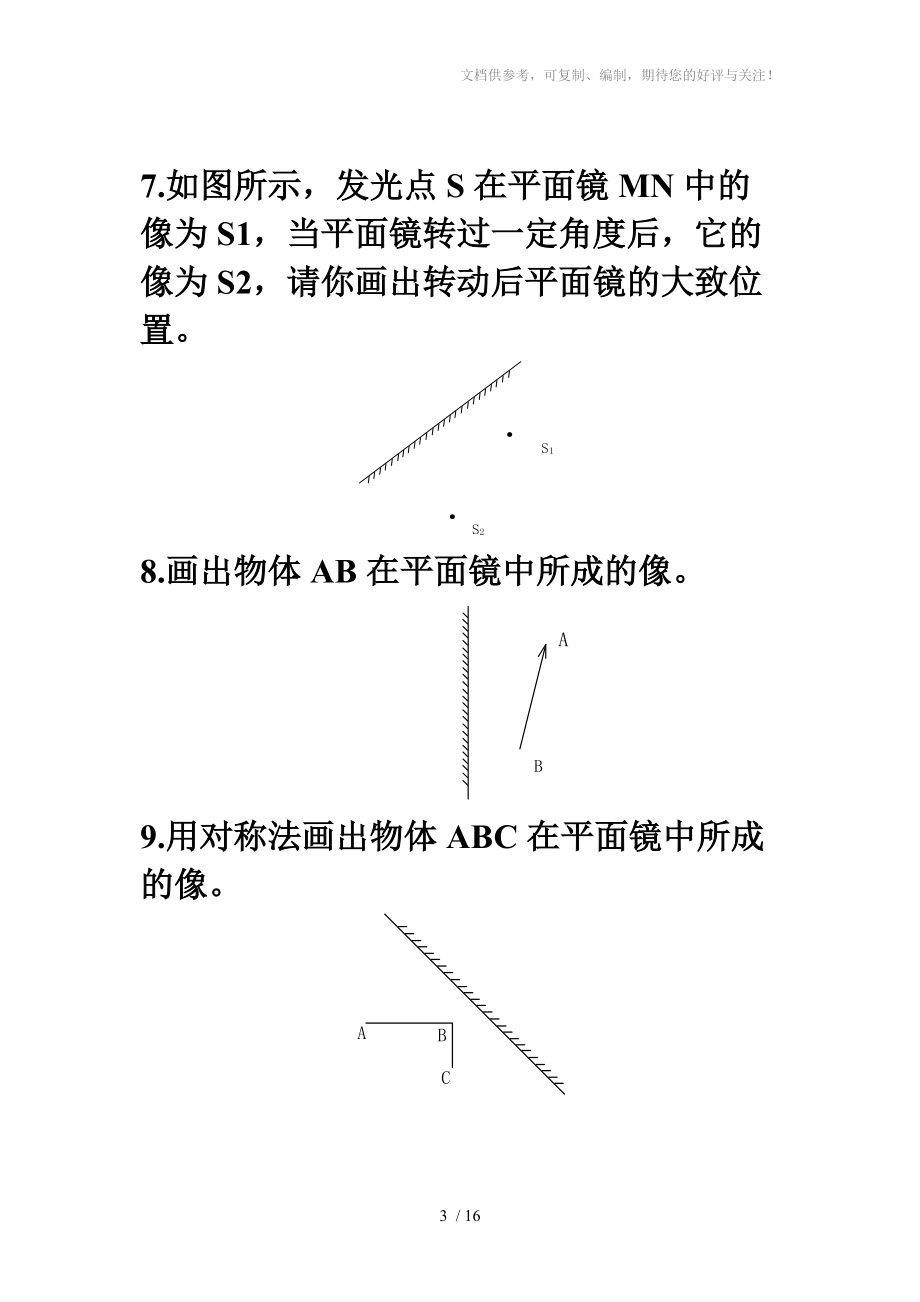 光学作图专题图片