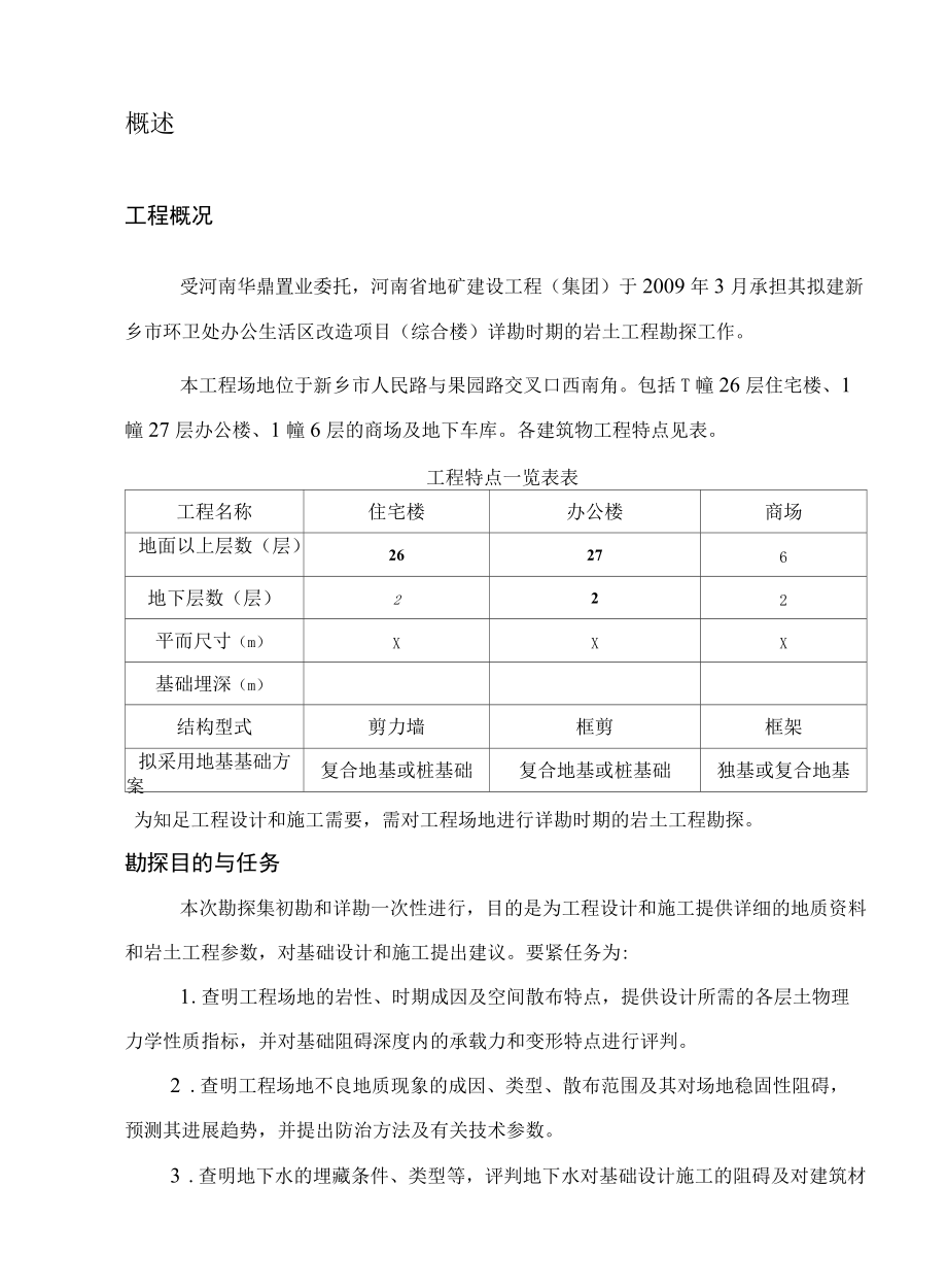 新乡岩土工程勘探概况_第1页