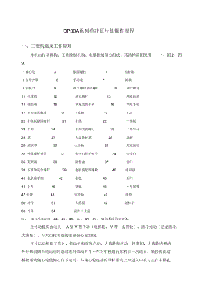 DPA系列單沖壓片機(jī)使用說明書