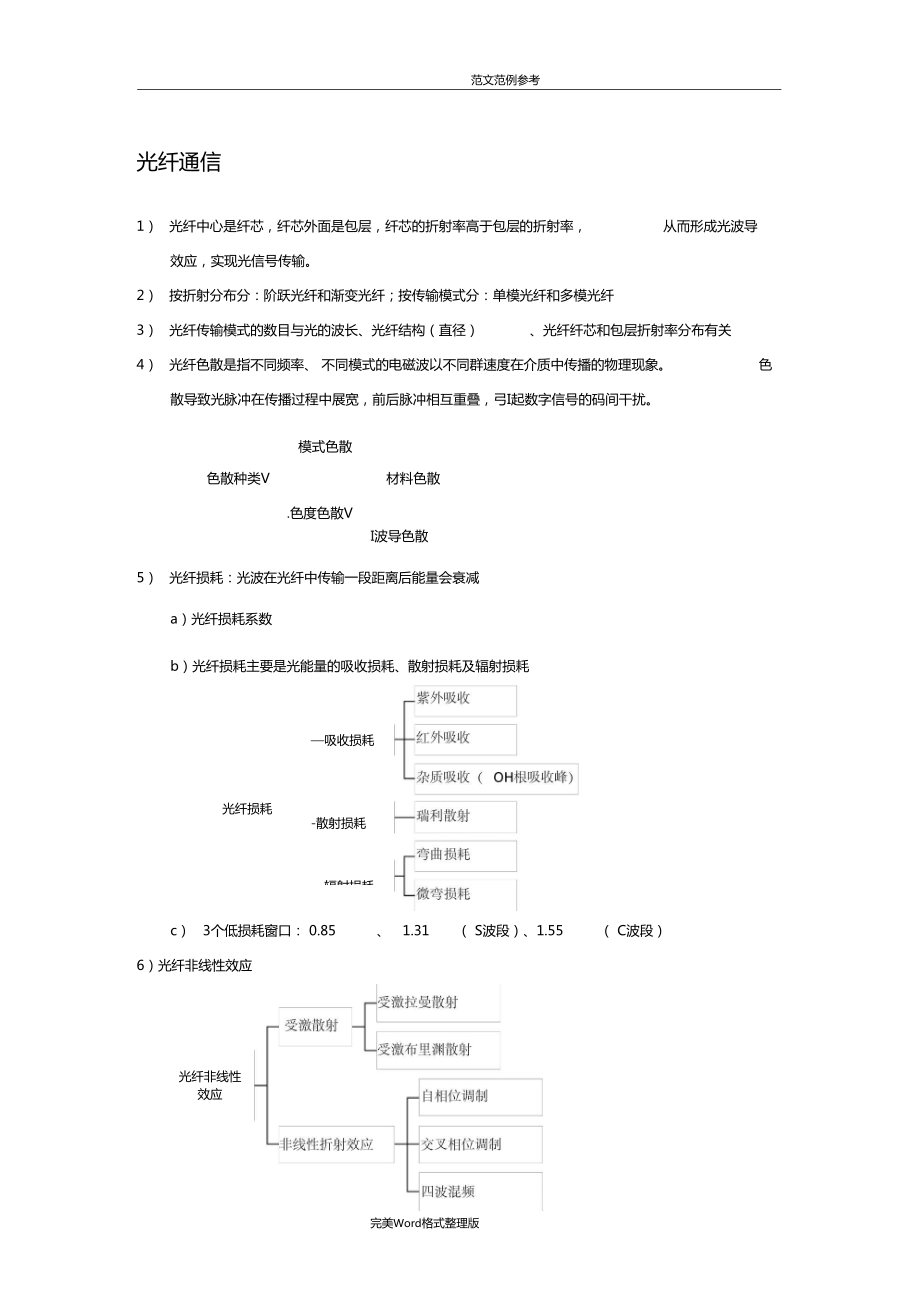 通信中级工程师传输和接入实务笔记_第1页