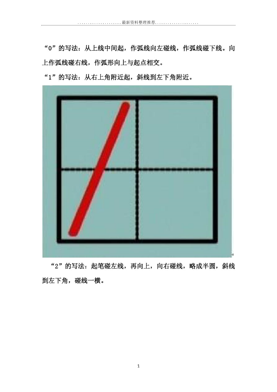 110数字的正确写法