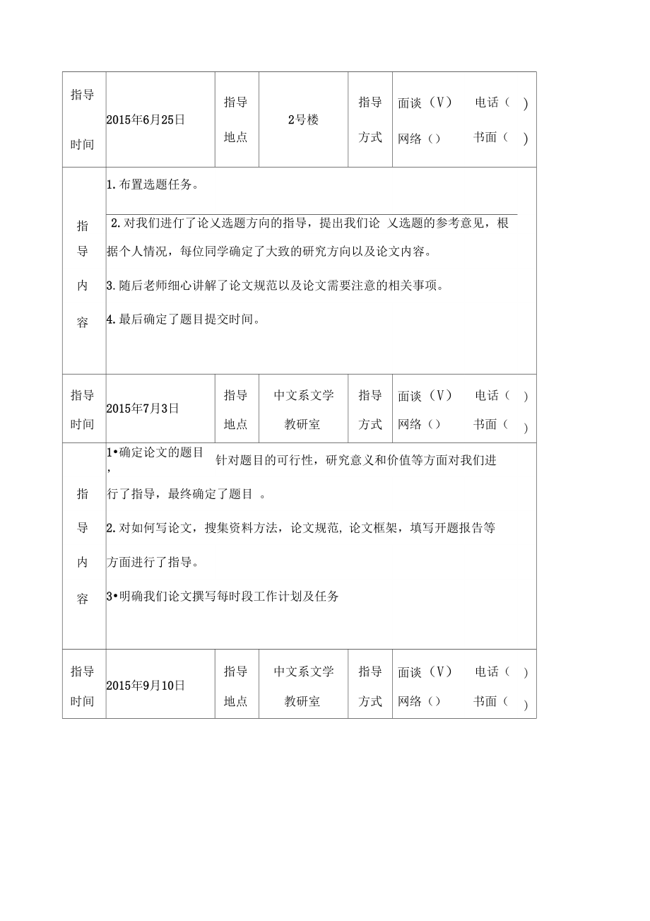 论文指导记录册（论文指导记录册模板） 论文引导
记录


册（论文引导
记录


册模板）《论文引导语怎么写》 论文解析