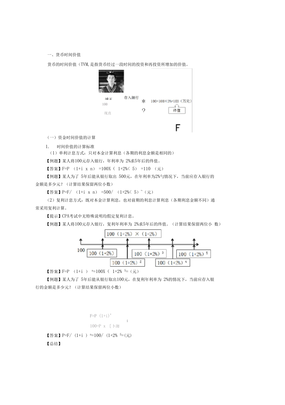 货币的时间价值_第1页