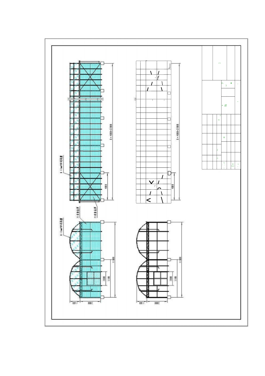 8430连栋温室大棚葡萄连栋温室设计方案