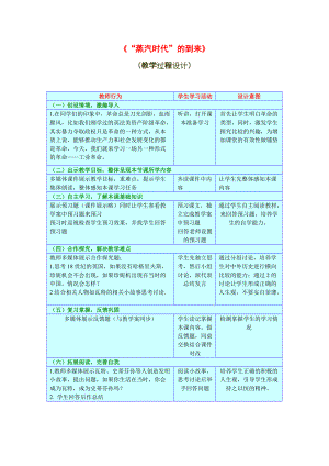 dfs-service-《“蒸汽時(shí)代”的到來》教學(xué)設(shè)計(jì)