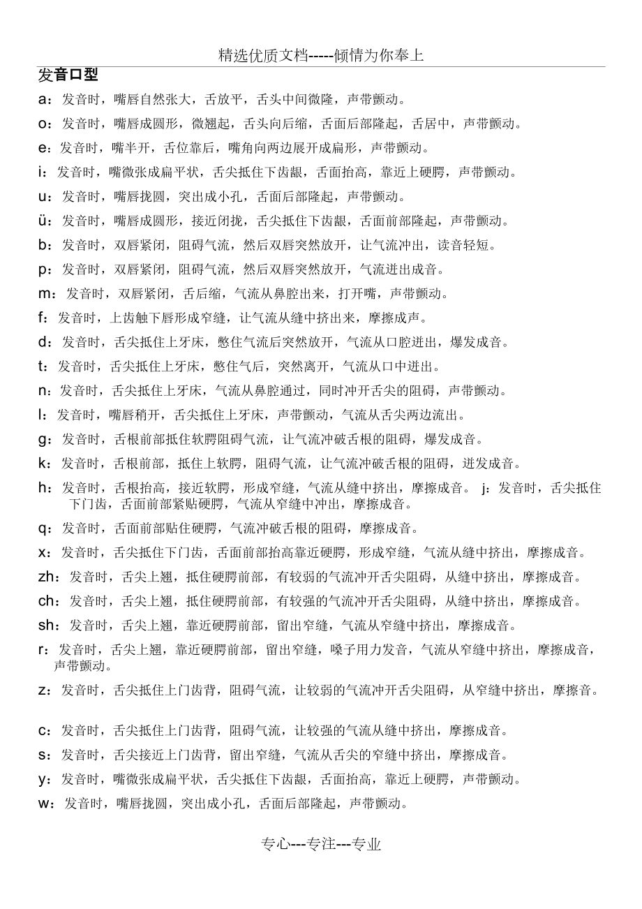汉语拼音字母发音口型(共2页)_第1页