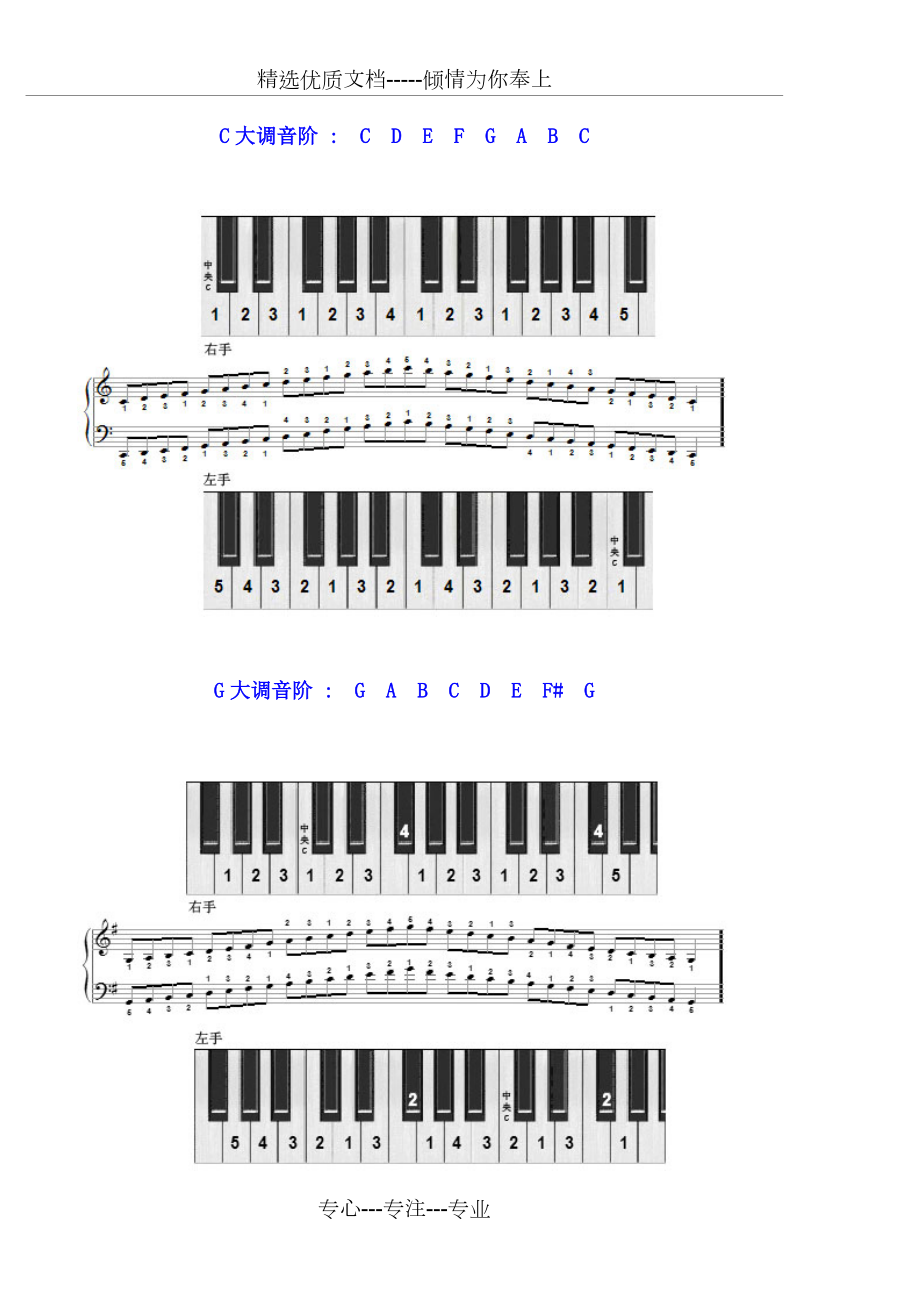 十二调音阶图(共6页)_第1页