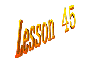八年级英语上册Lesson45课件冀教版