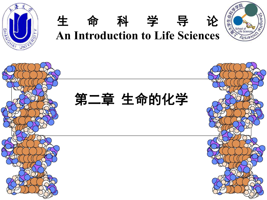 第二章+生命的化学0910_第1页