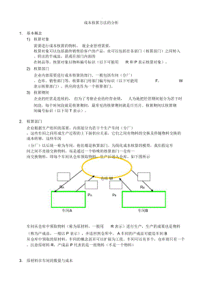 成本核算方法的分析