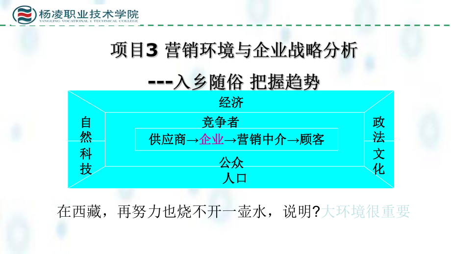 市场营销实务课件项目营销环境与企业战略分析_第1页