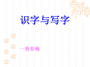 識字與寫字 小學(xué)語文課件