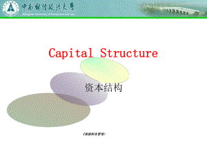 资本结构(Capital-Structure)课件