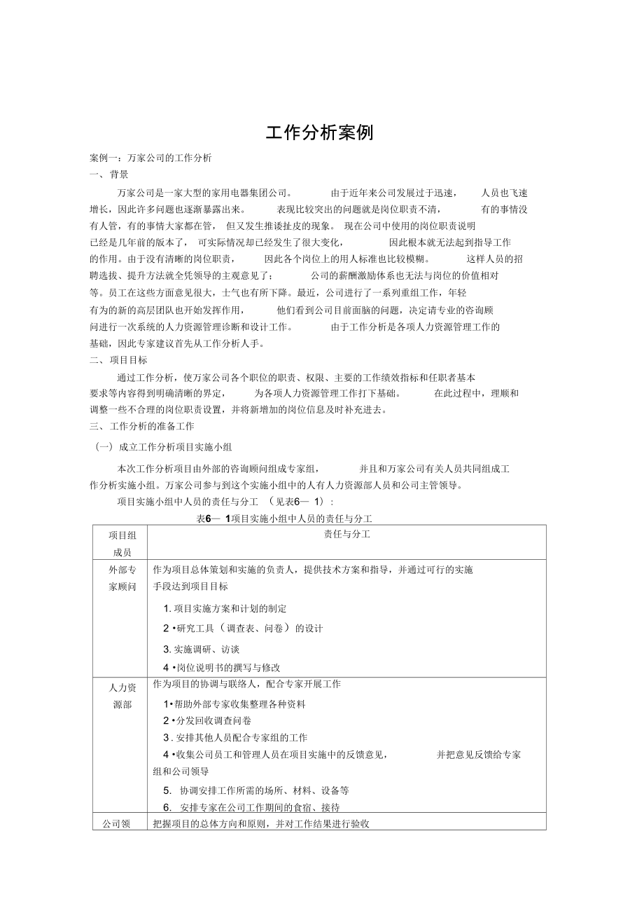 工作分析案例探讨(33页)_第1页