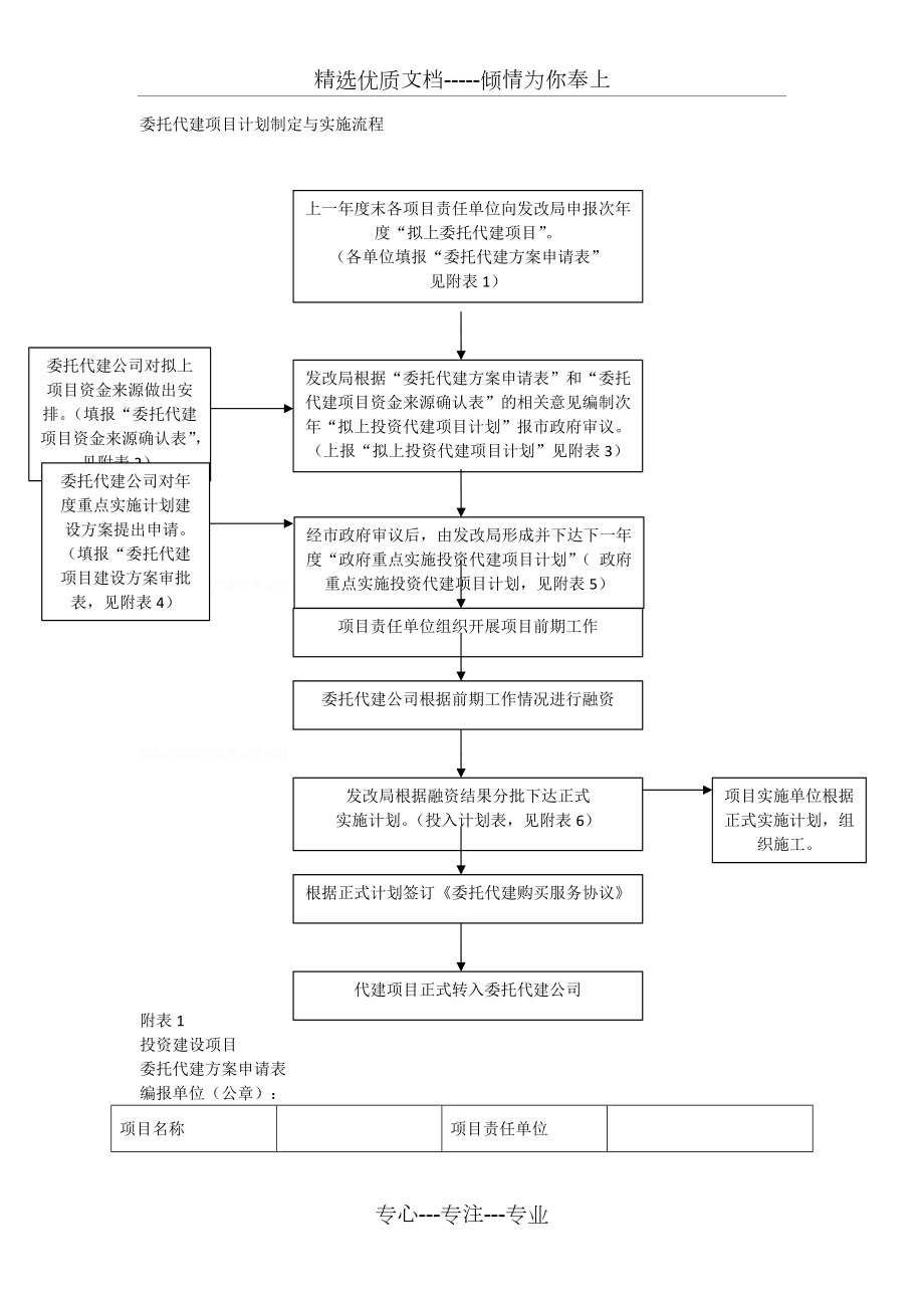 委托代建项目计划制定与实施流程(共13页)_第1页