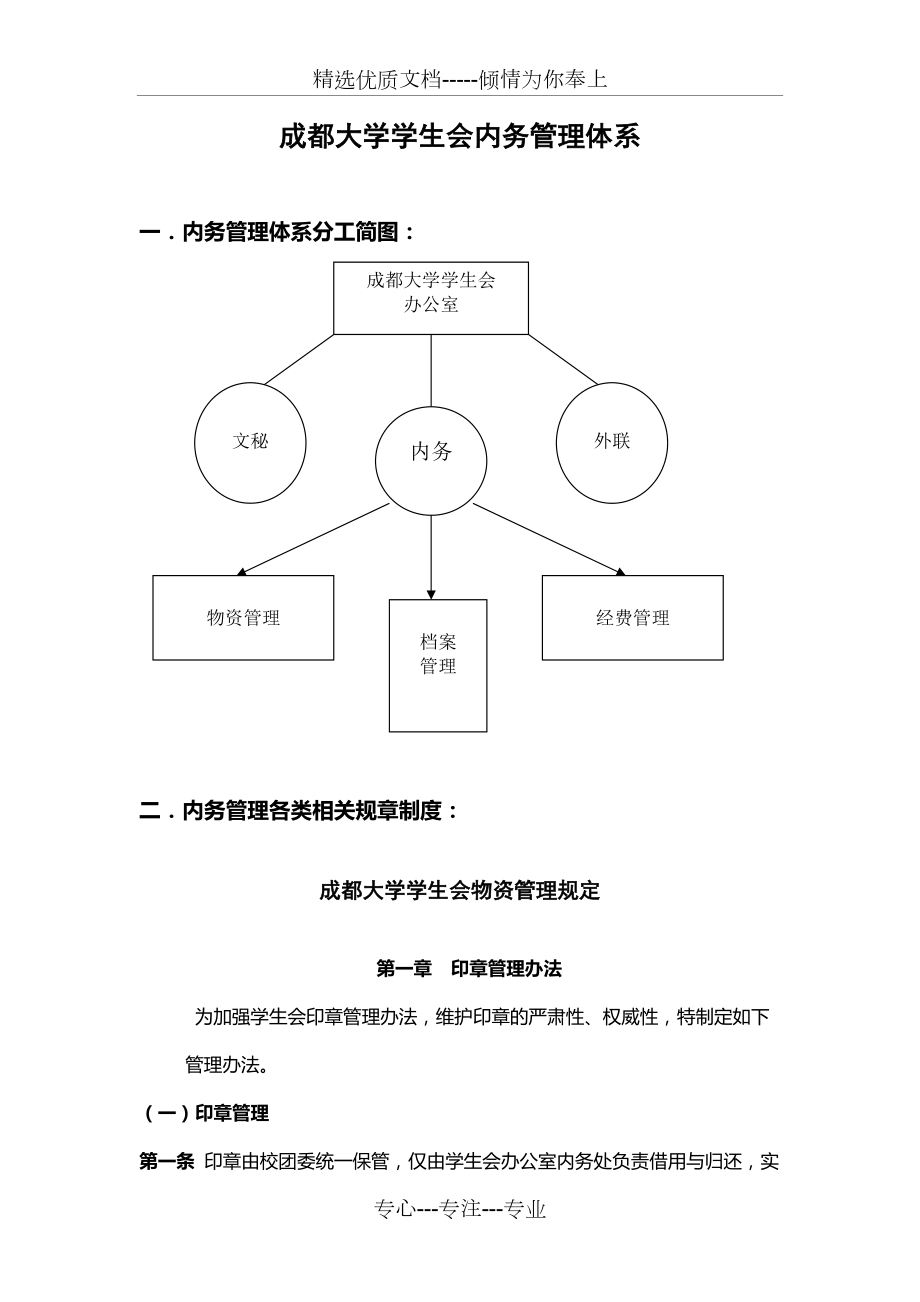 成都大学学生会内务管理体系(共6页)_第1页