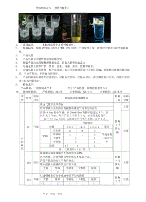 玻璃杯检验标准(共4页)