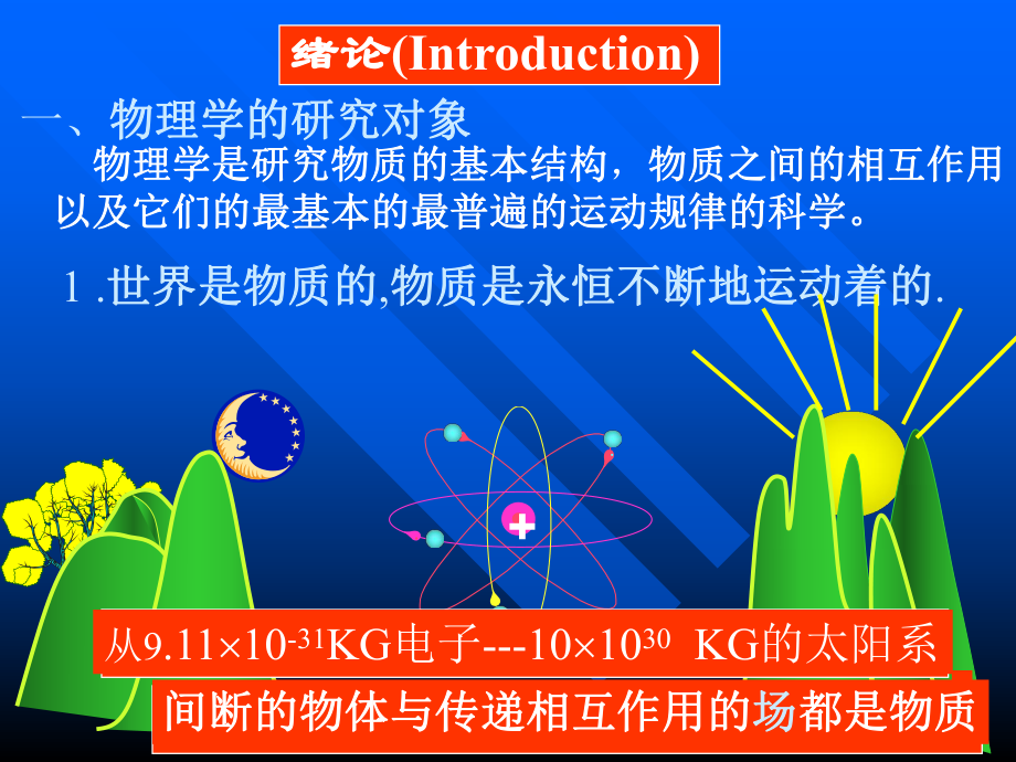 大学物理：绪论_第1页