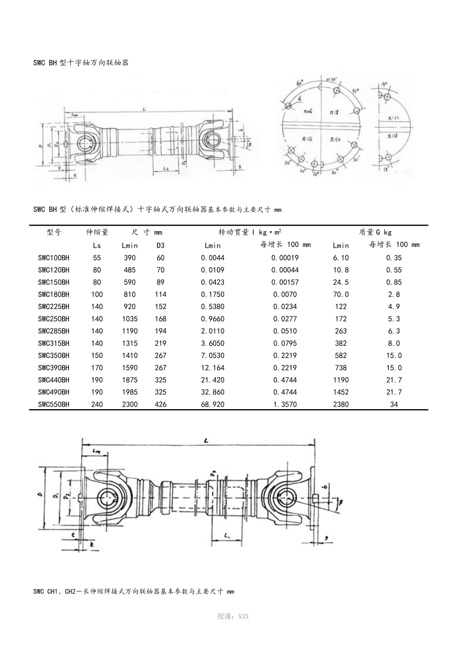 十字軸萬向聯(lián)軸器_第1頁