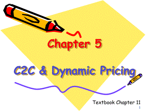 电子商务课件：ch5 C2C & Dynamic Pricing