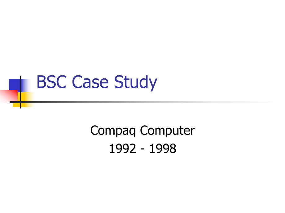 BSC Case Study_第1页