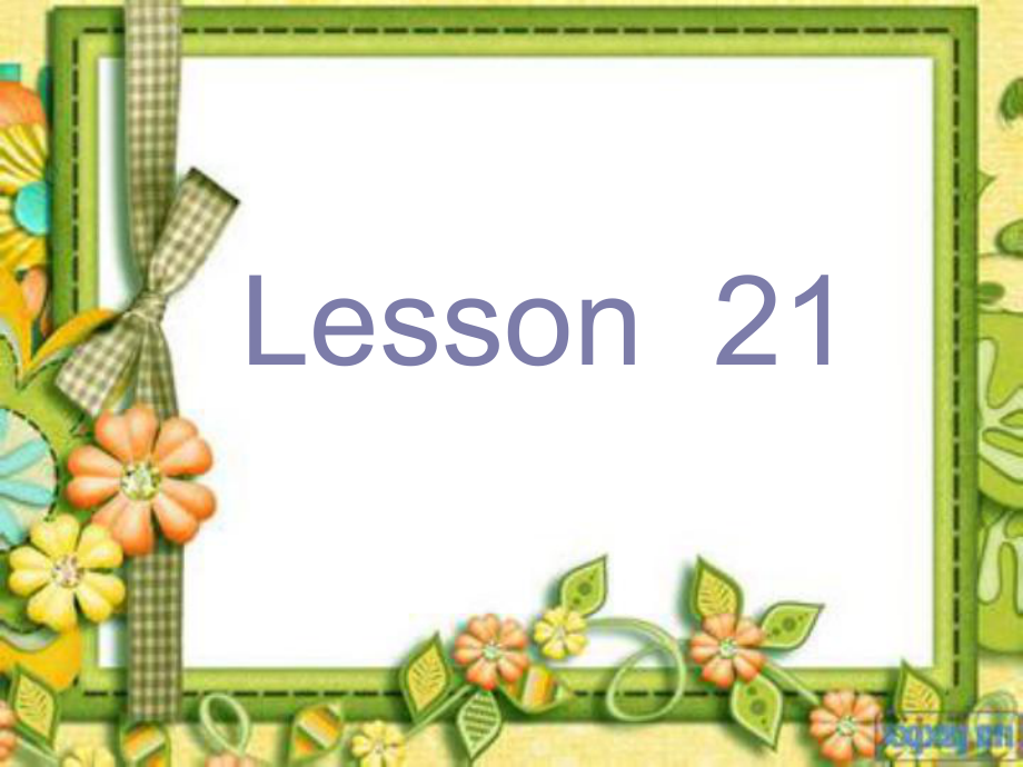 2016秋人教精通版英语六上unit 4《january is the first month》（lesson 21）课件2_第1页