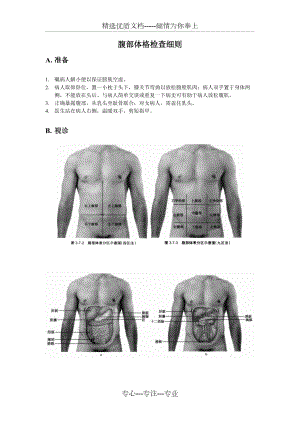 腹部体格检查细则2013版(共10页)