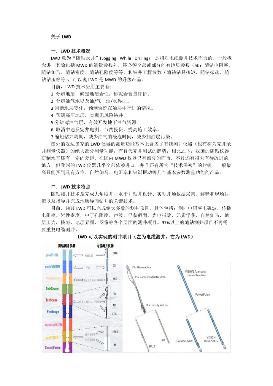 LWD随钻录井技术市场分析_第1页