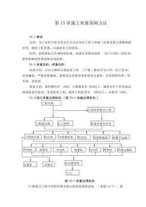 建筑行業(yè)完整版第15章施工質(zhì)量保證措施