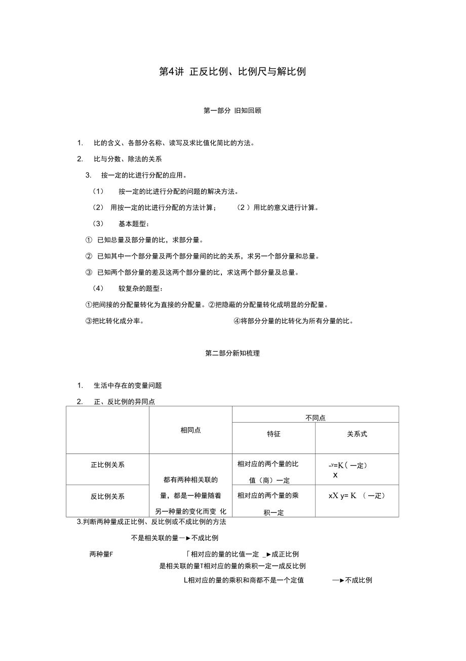 解比例的依据是什么?图片