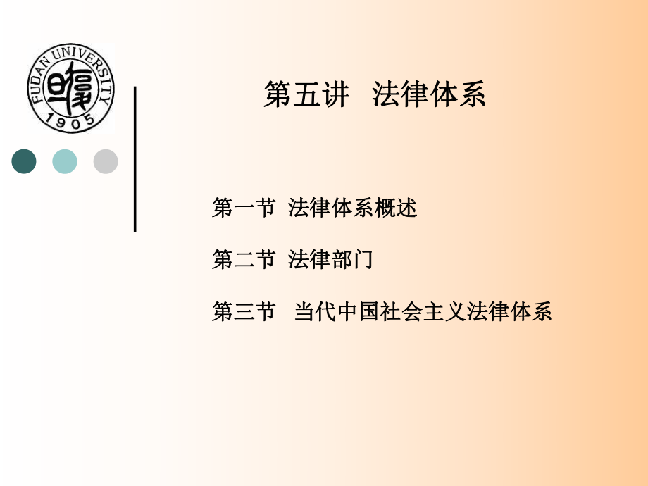 【法理學(xué)導(dǎo)論】第五講+法律體系課件_第1頁(yè)