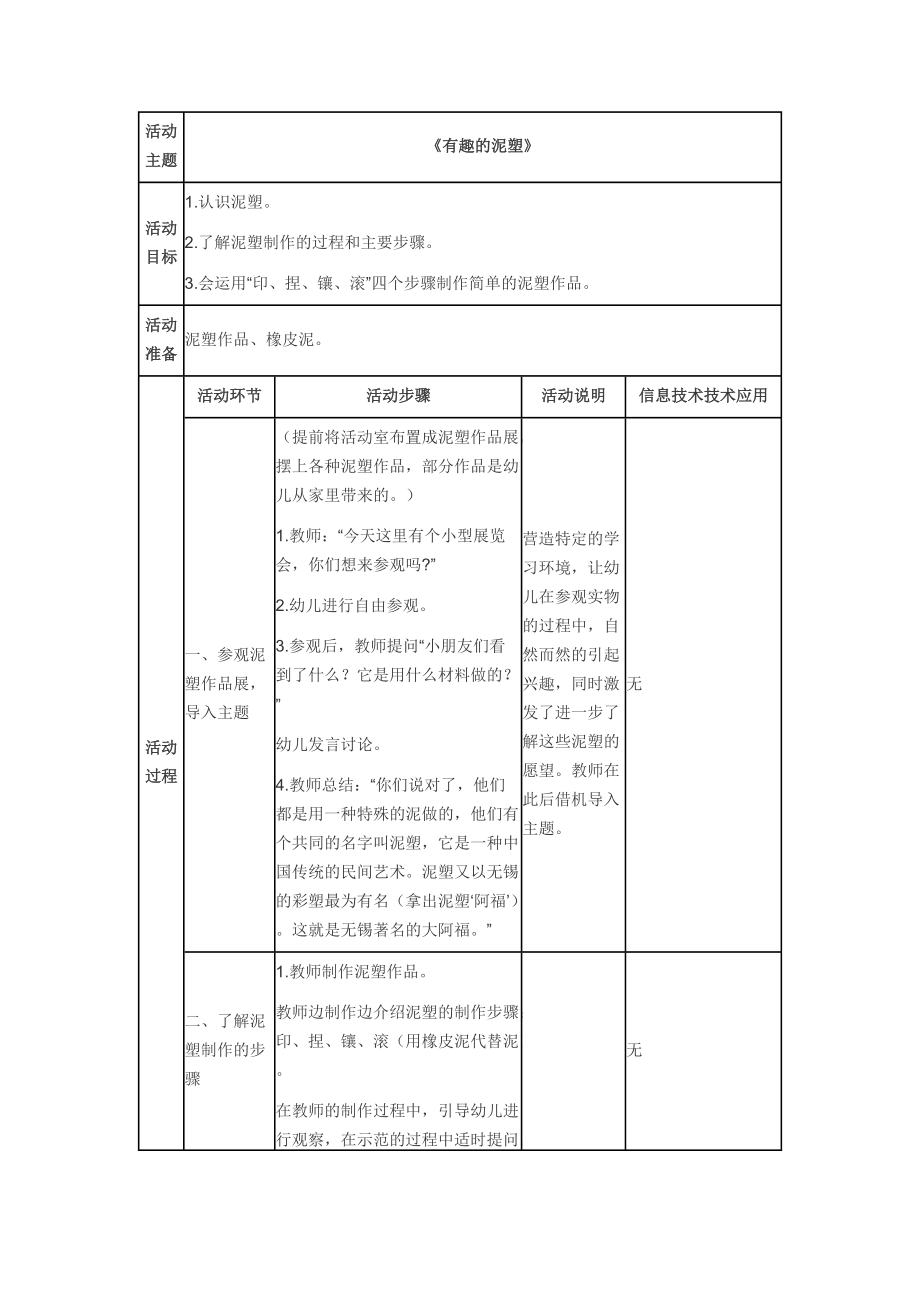 《有趣的泥塑》_第1页