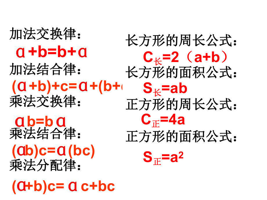 3字母表示数(练习)_第1页