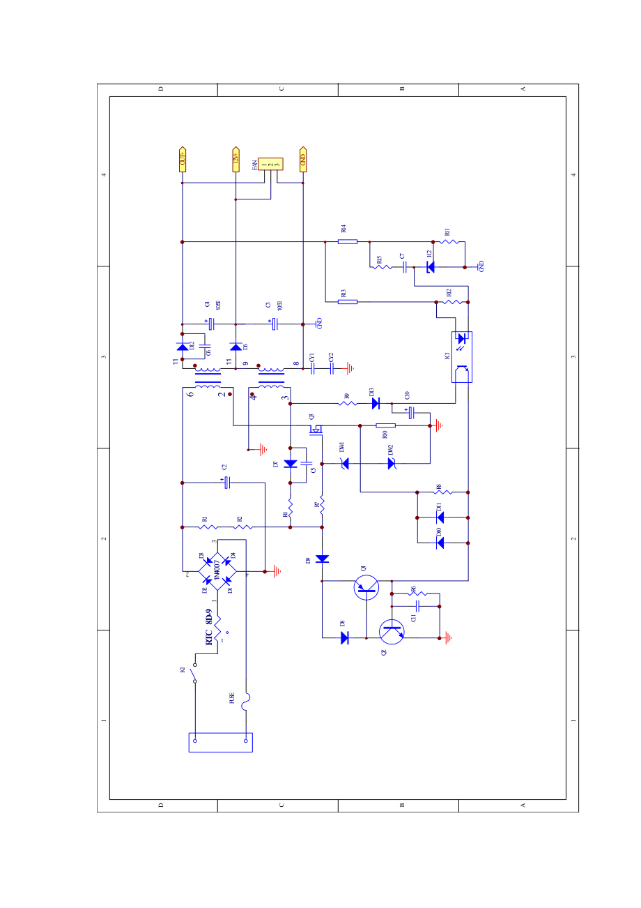 加湿器主板线路图图片