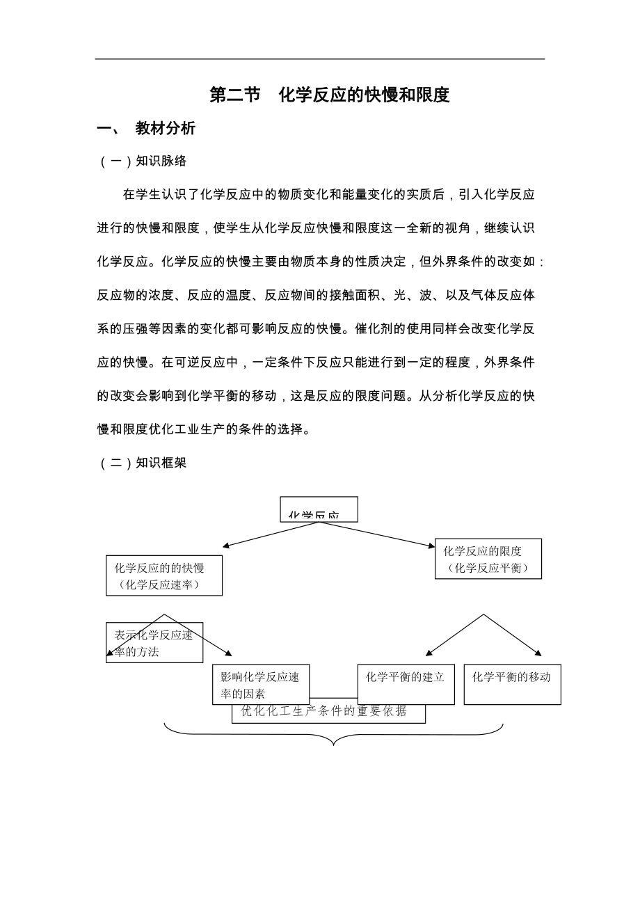 化学反应的快慢和限度_第1页