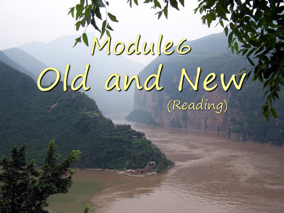 Module6_Old_and_New外研版（教學課件）_第1頁