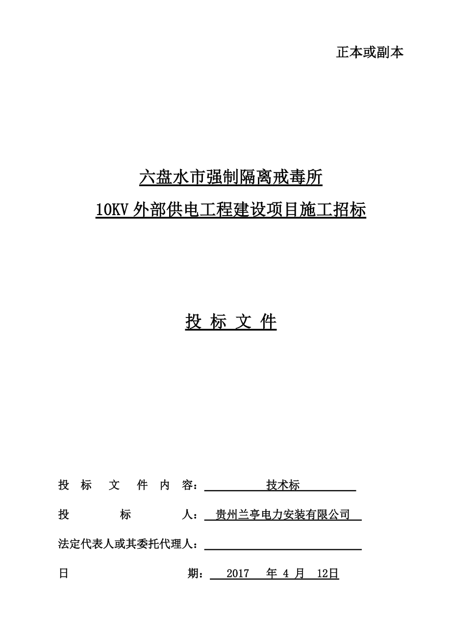 10kV供配電工程建設(shè)項目施工組織設(shè)計[共81頁]_第1頁