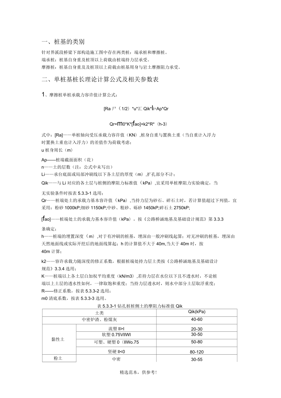 桩基桩长的计算_第1页