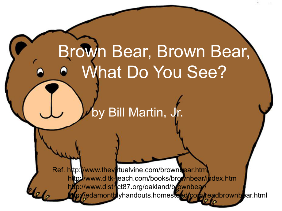 brownbear原版PPT优秀课件_第1页